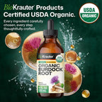 BIO KRAUTER Burdock Root Antioxidant & Digestive Support - 4 Fl Oz - image 3