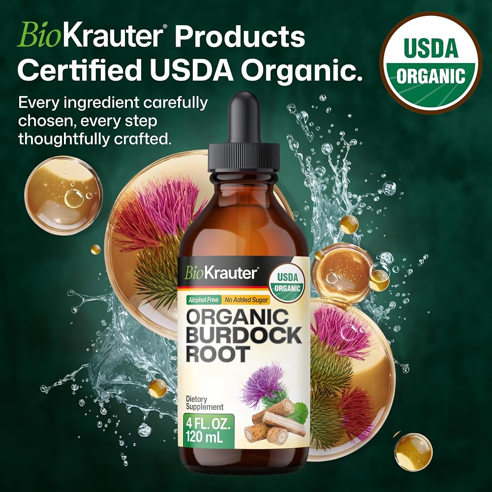 BIO KRAUTER Burdock Root Antioxidant & Digestive Support - 4 Fl Oz - image 3