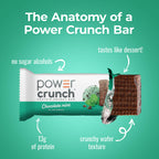Power Crunch Chocolate Mint Protein Bars - 12 Count - image 3