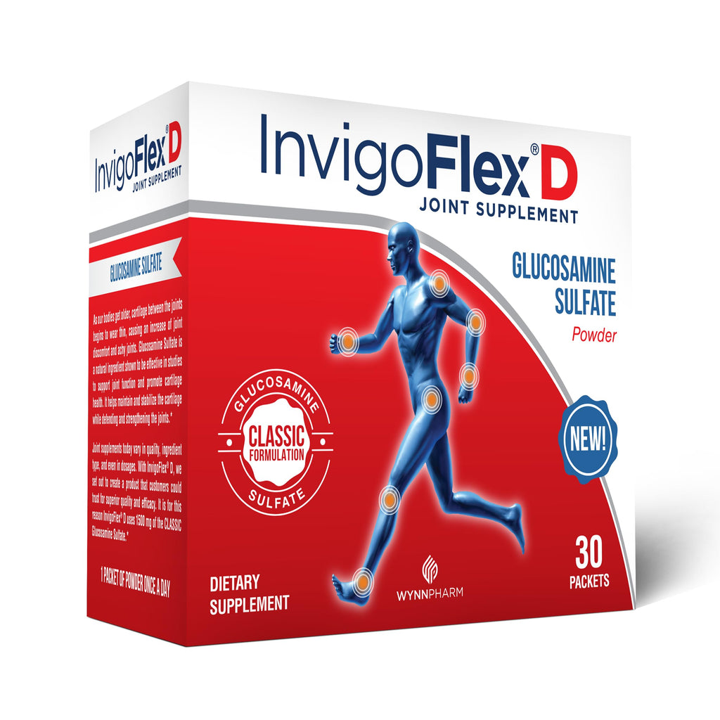 INVIGOFLEX® D - 1500mg of Glucosamine Sulfate Powder (Classic