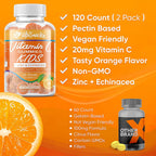 VitaSnacks Vitamin C Gummies with Zinc Echinacea - 70 Count - image 5