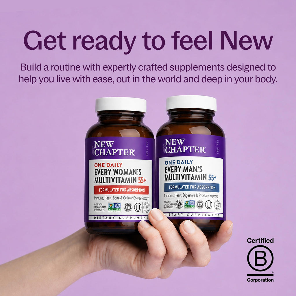 New Chapter Multivitamin for Women 50 Plus
