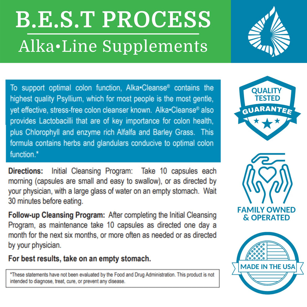 Morter Alka-Cleanse - Herbal Fiber Blend with Psyllium Husk