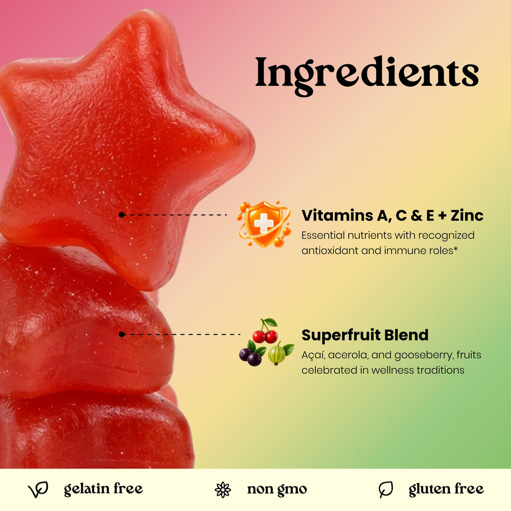 Vita Globe Superfood Gummies for Immune & Antioxidant Support - 60 Gummies - image 3