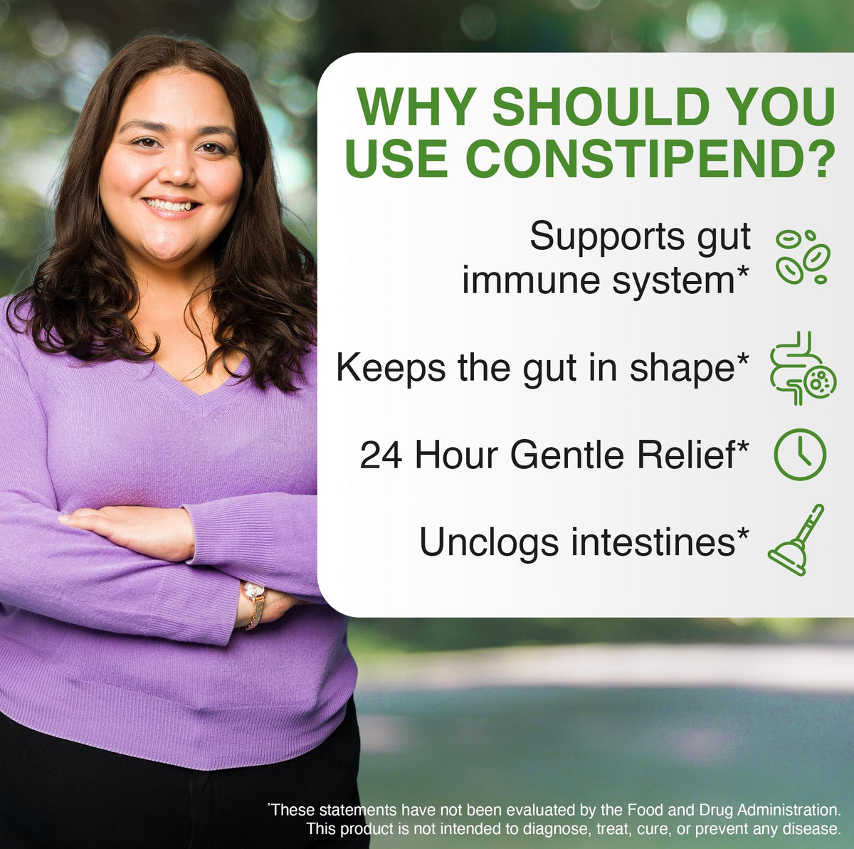 NaturalSlim Constipend Magnesium Oxide for Constipation Relief
