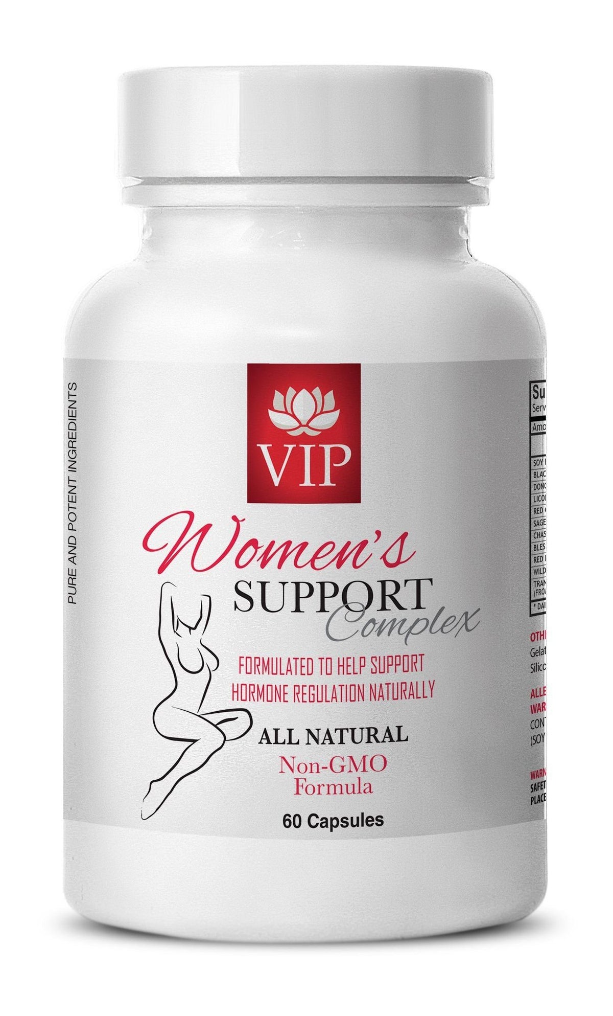 VIP Supplements Women's Support Complex Menopause Relief - 60 Capsules