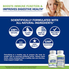 Power By Naturals Daily Gut & Digestive Support - 60 Capsules - image 4
