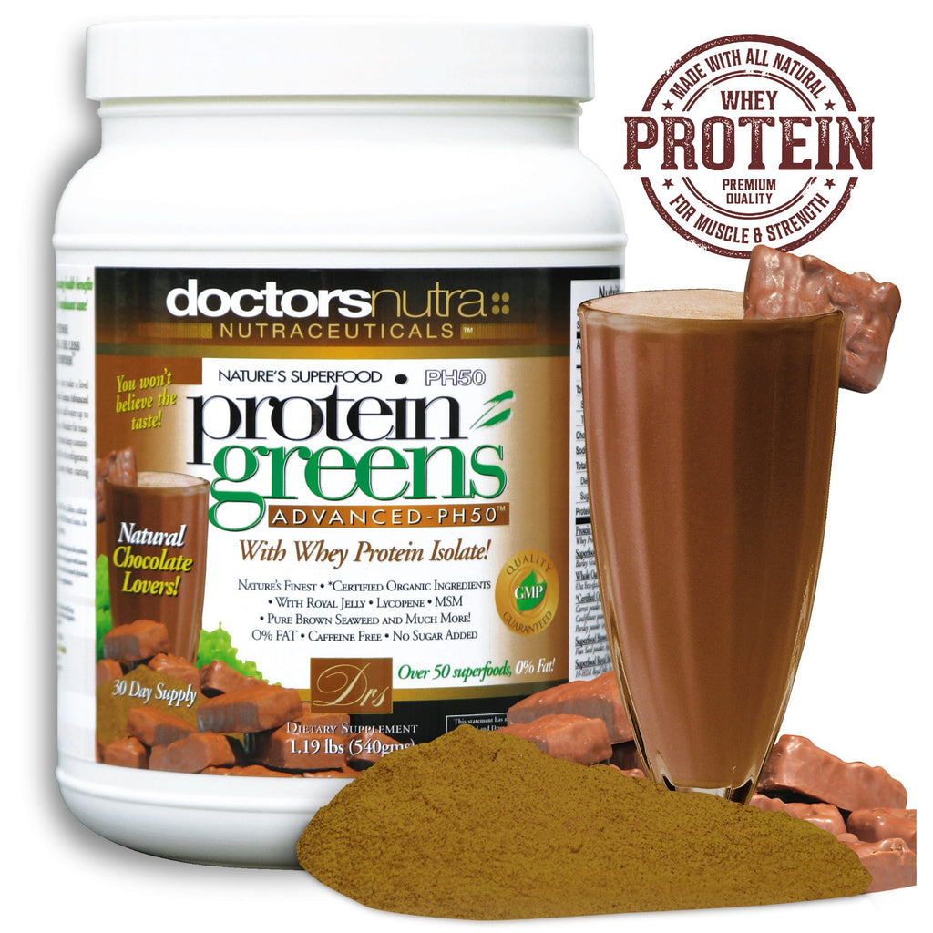Doctors Nutra PH50 Protein Greens Drink with Superfoods - 540g - image 2