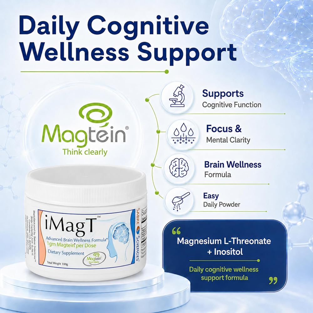 Sabre Sciences MagT Magnesium L-Threonate Powder - 60 Servings - image 7
