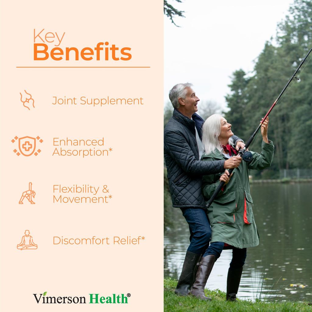 Vimerson Health Turmeric Glucosamine Chondroitin Joint Support - 60 Capsules - image 2