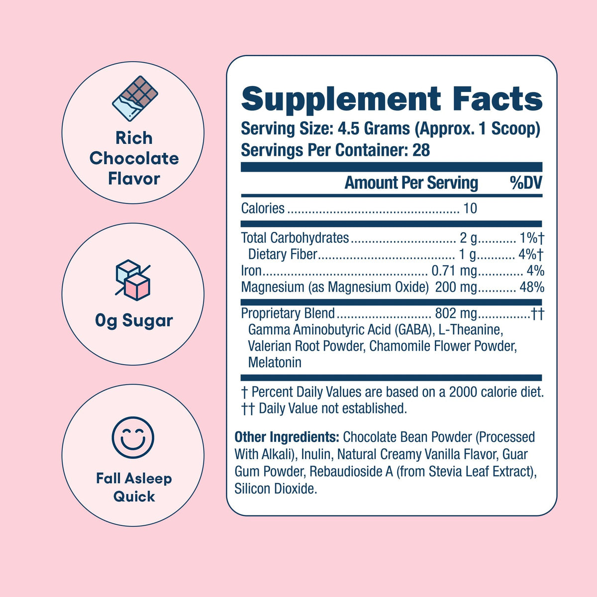 Love Sweat Fitness Sleep Support Magnesium Powder - 28 Servings - image 2