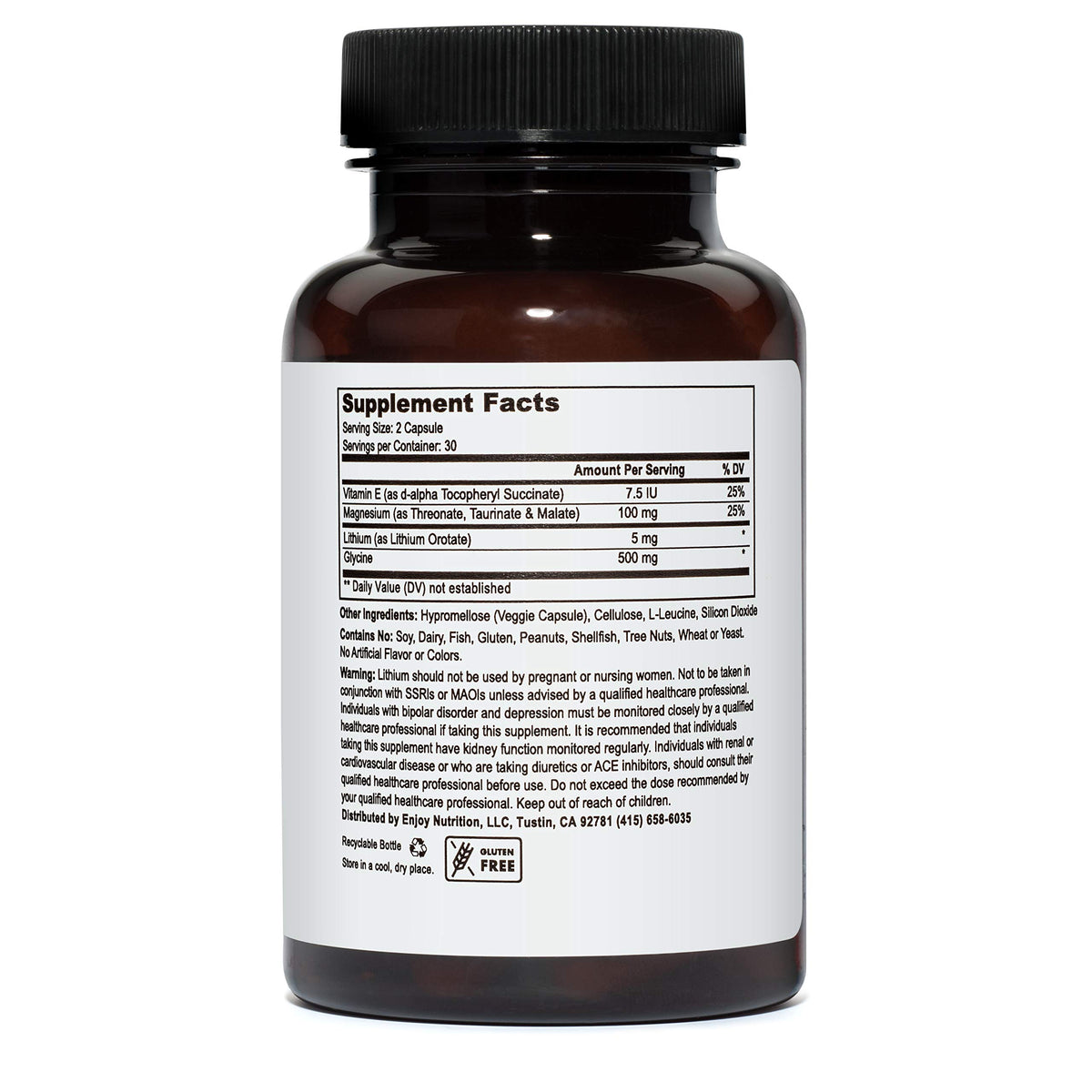 Weyland Brain Nutrition Lithium Orotate 5mg with Magnesium - image 4