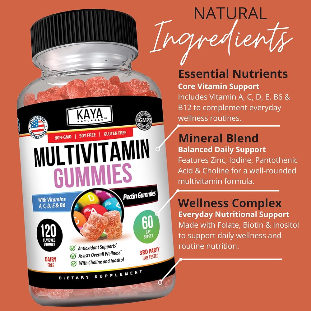 Kaya Naturals Adult Multi Vitamin Gummy - image 7