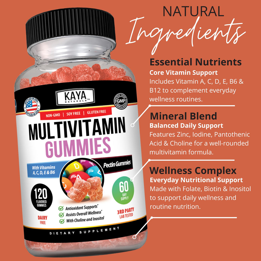 Kaya Naturals Adult Multi Vitamin Gummy
