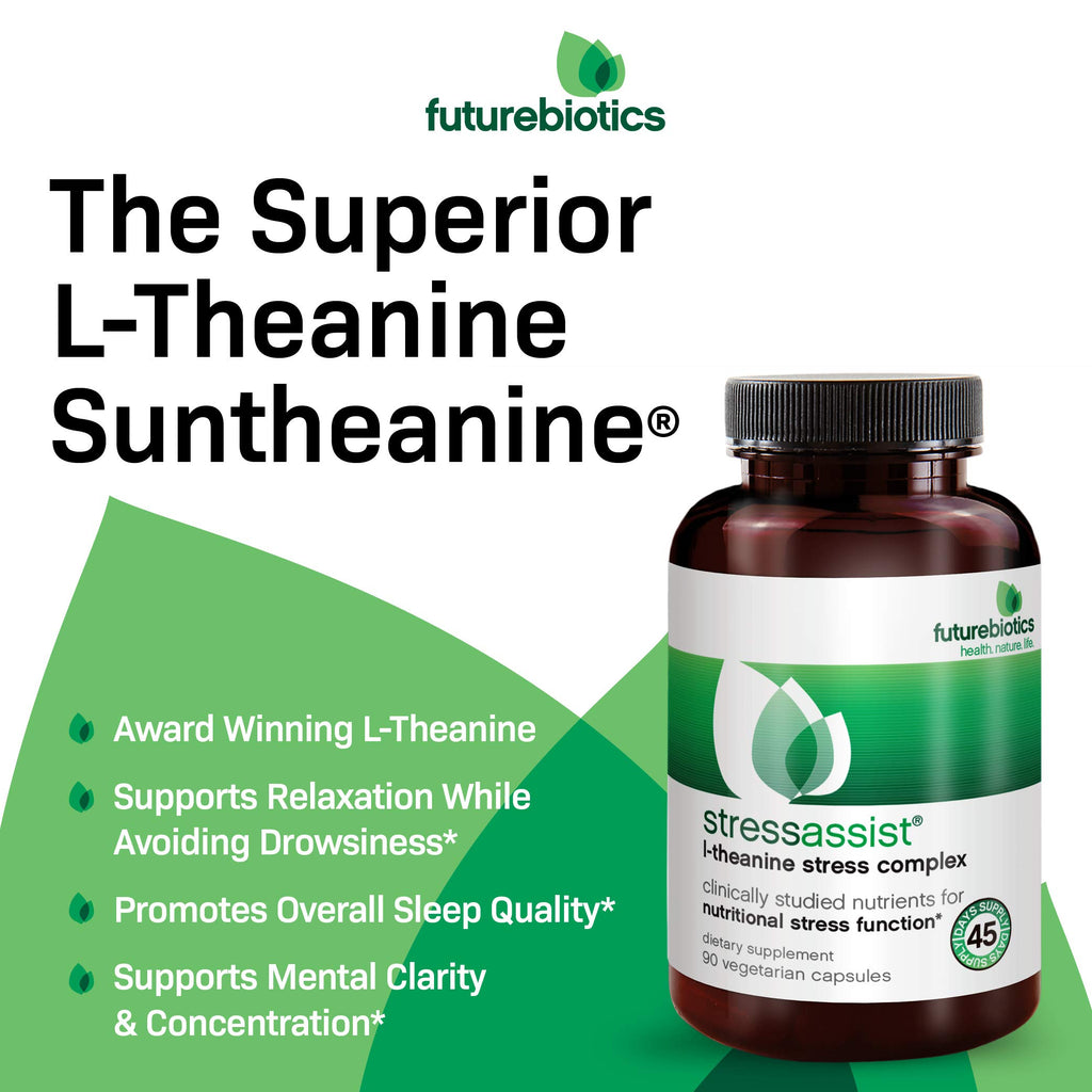 Futurebiotics StressAssist L-Theanine Ashwagandha Stress Complex - image 3
