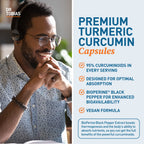 Dr. Tobias Turmeric Curcumin 1500 mg with BioPerine - 120 Capsules - image 4