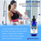 FIREWATERSTAR Magnesium Citrate Liquid Drops for Sleep & Calm - 4 oz - image 3