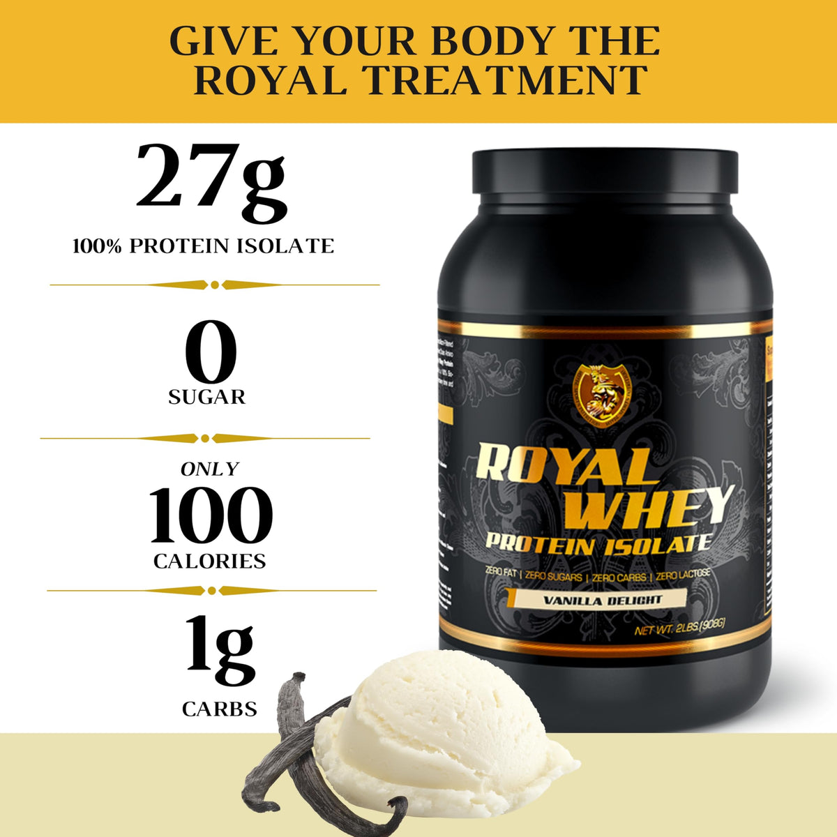 RSN Royal 100% Isolate Protein Powder