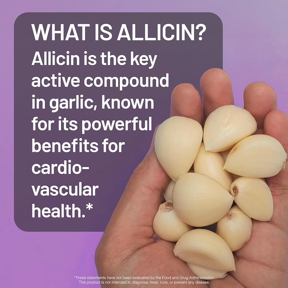NatureWise Garlic Extract 5,500 mcg Allicin Supplement - 60 Tablets - image 8