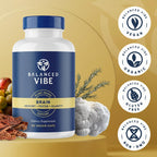 Balanced Vibe Brain Supplement 8 in 1 with Lion's Mane - 90 Capsules - image 6