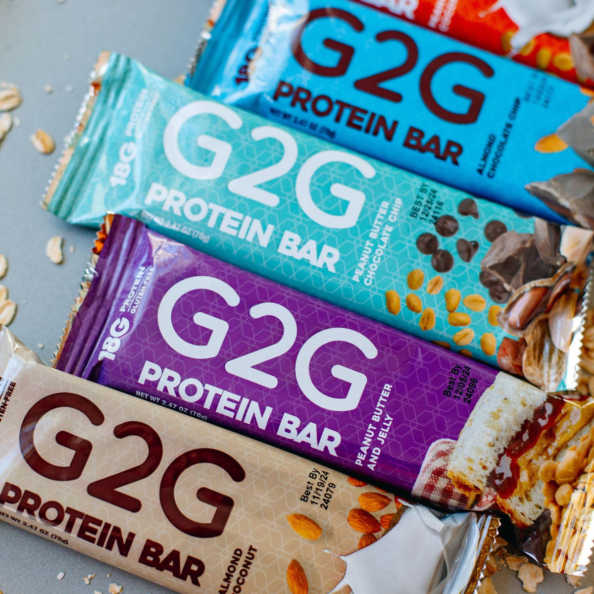 G2G Protein Bar, Variety Pack Parent