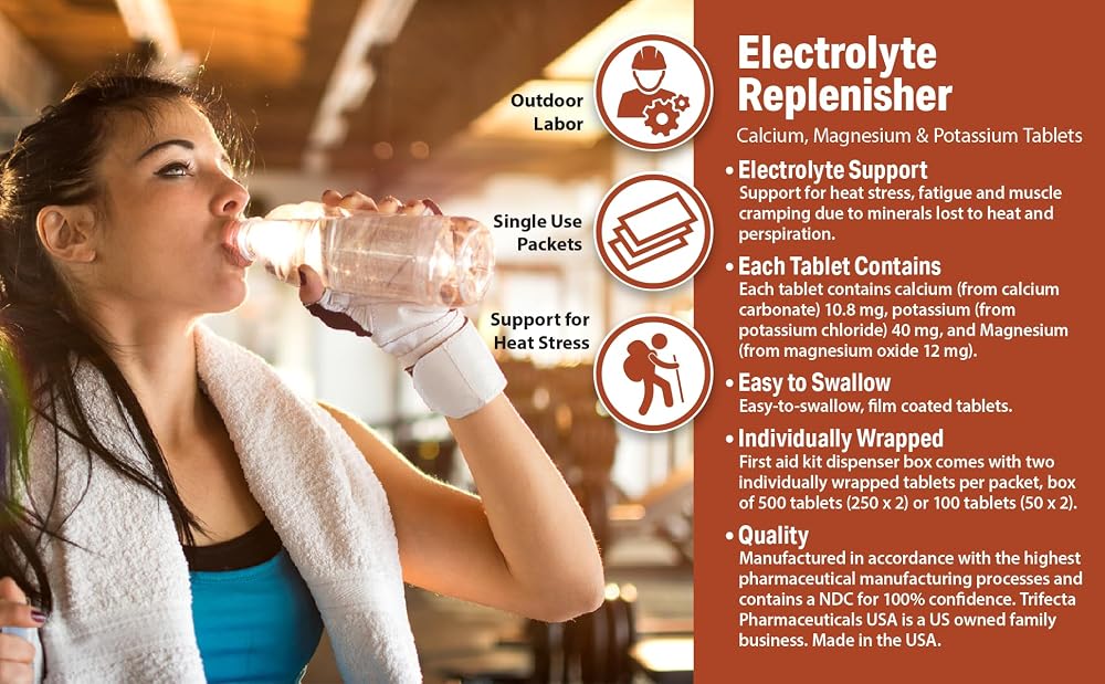 Globe Electrolyte Replenisher Tablets Hydration Support - 100 Count - image 5