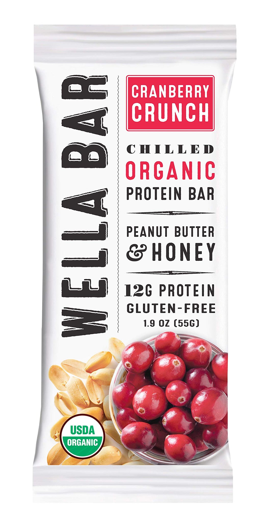 Wella Cranberry Crunch Protein Bar - 24 Pack - image 2