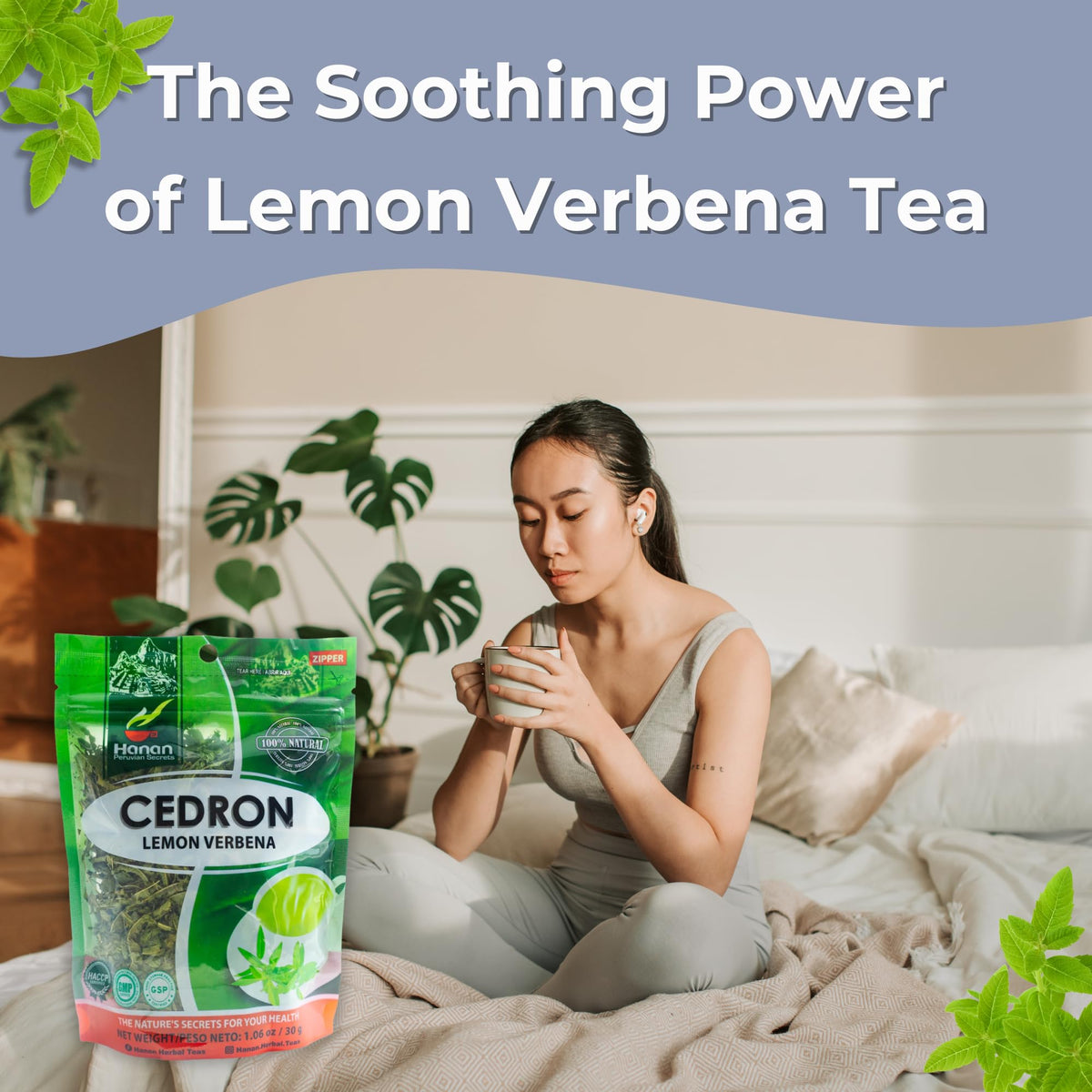 Hanan Peruvian Secrets Cedron Lemon Verbena Tea - 30g - image 3