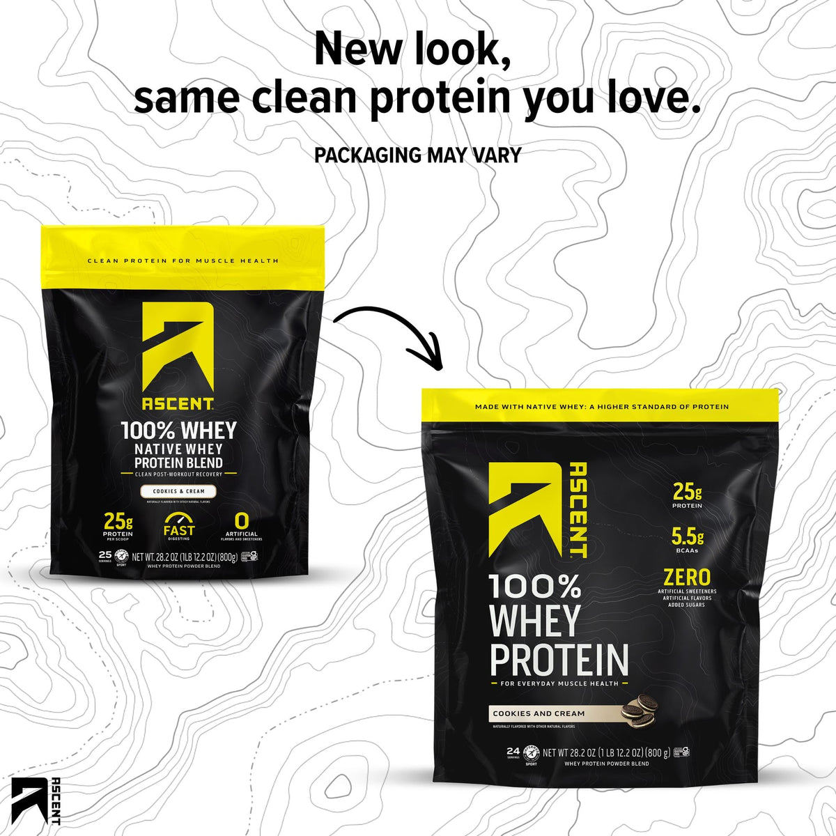 Ascent Whey Protein Powder - Post Workout Whey Protein Isolate