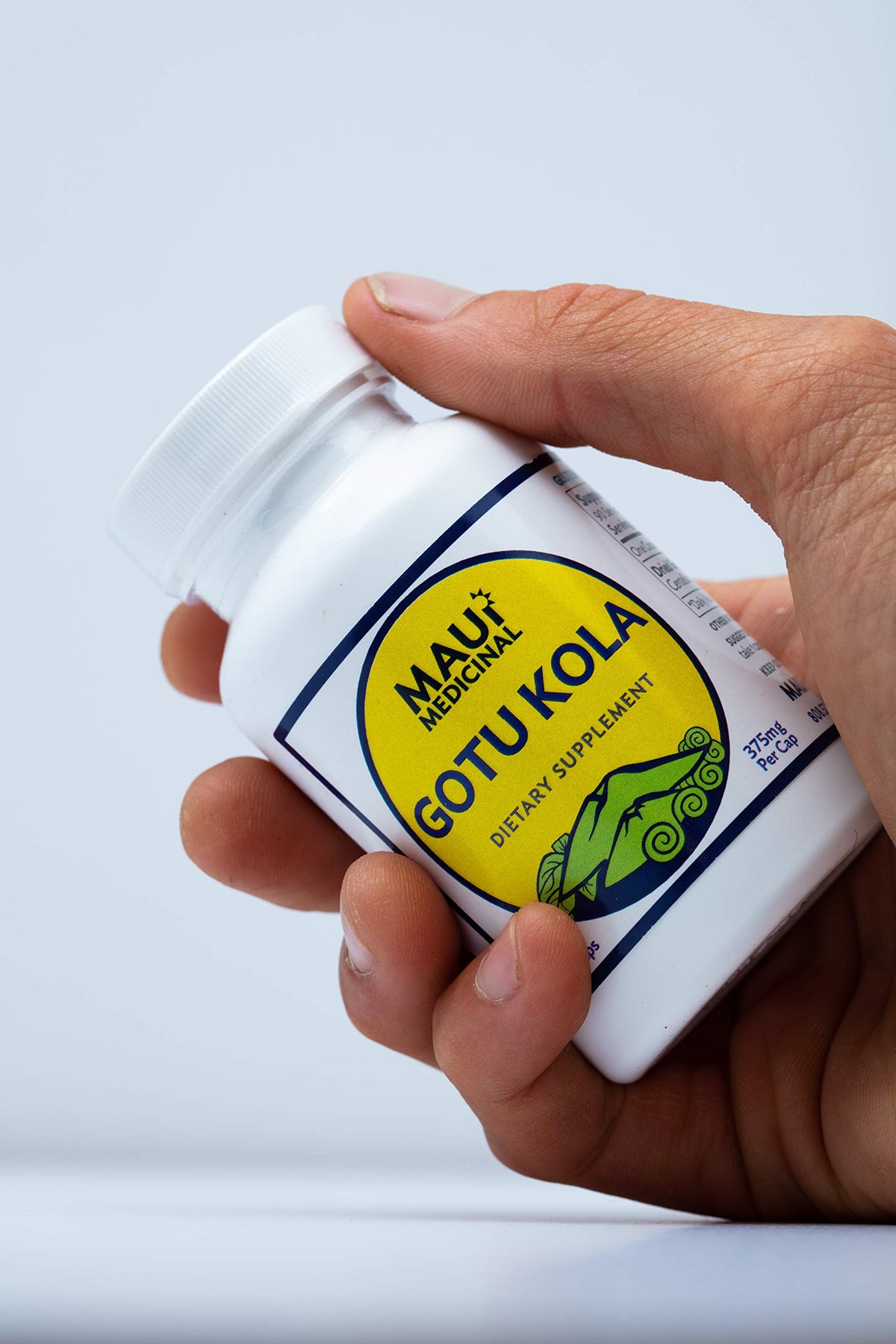 Maui Medicinal Herbs Gotu Kola 375mg - 90 Vegetarian Capsules - image 3