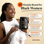 Black Girl Vitamins Collagen Powder and Stick Parent
