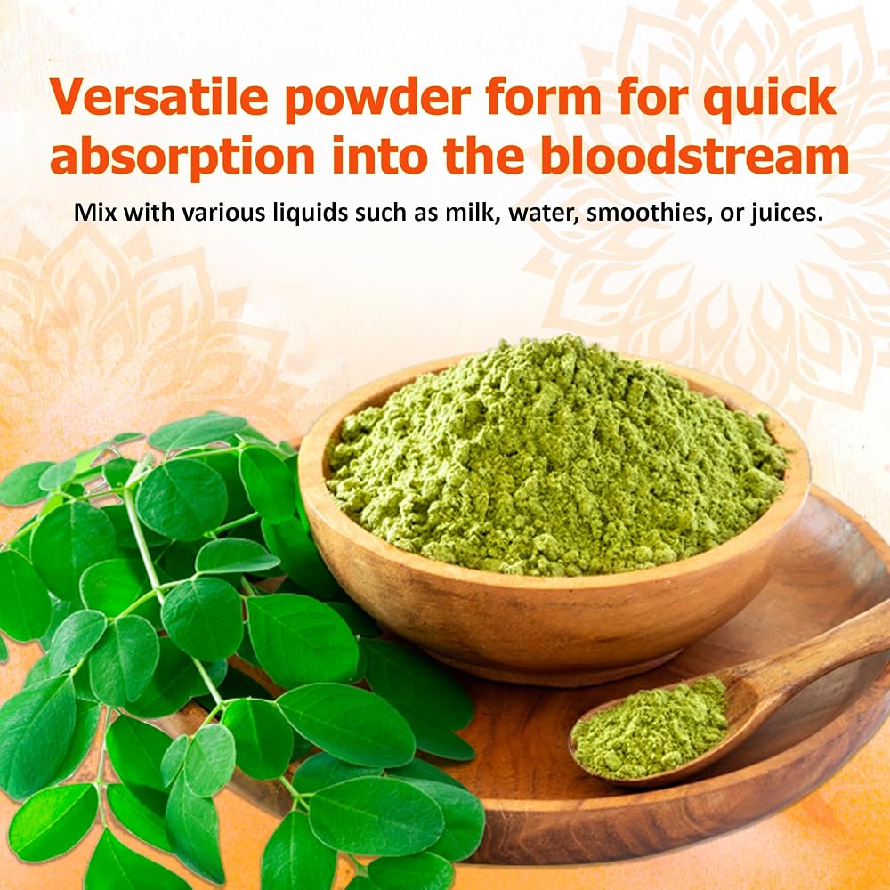 Reddy Naturals Aryana Moringa Powder Organic Superfood - 120g - image 5
