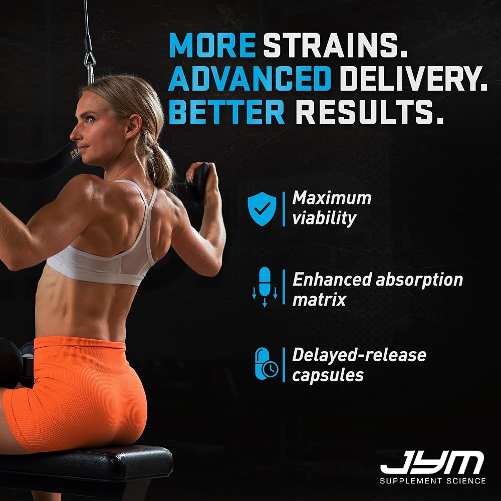 JYM ProBio Probiotic Supplement 11 Strains - 30 Vegetarian Capsules - image 6