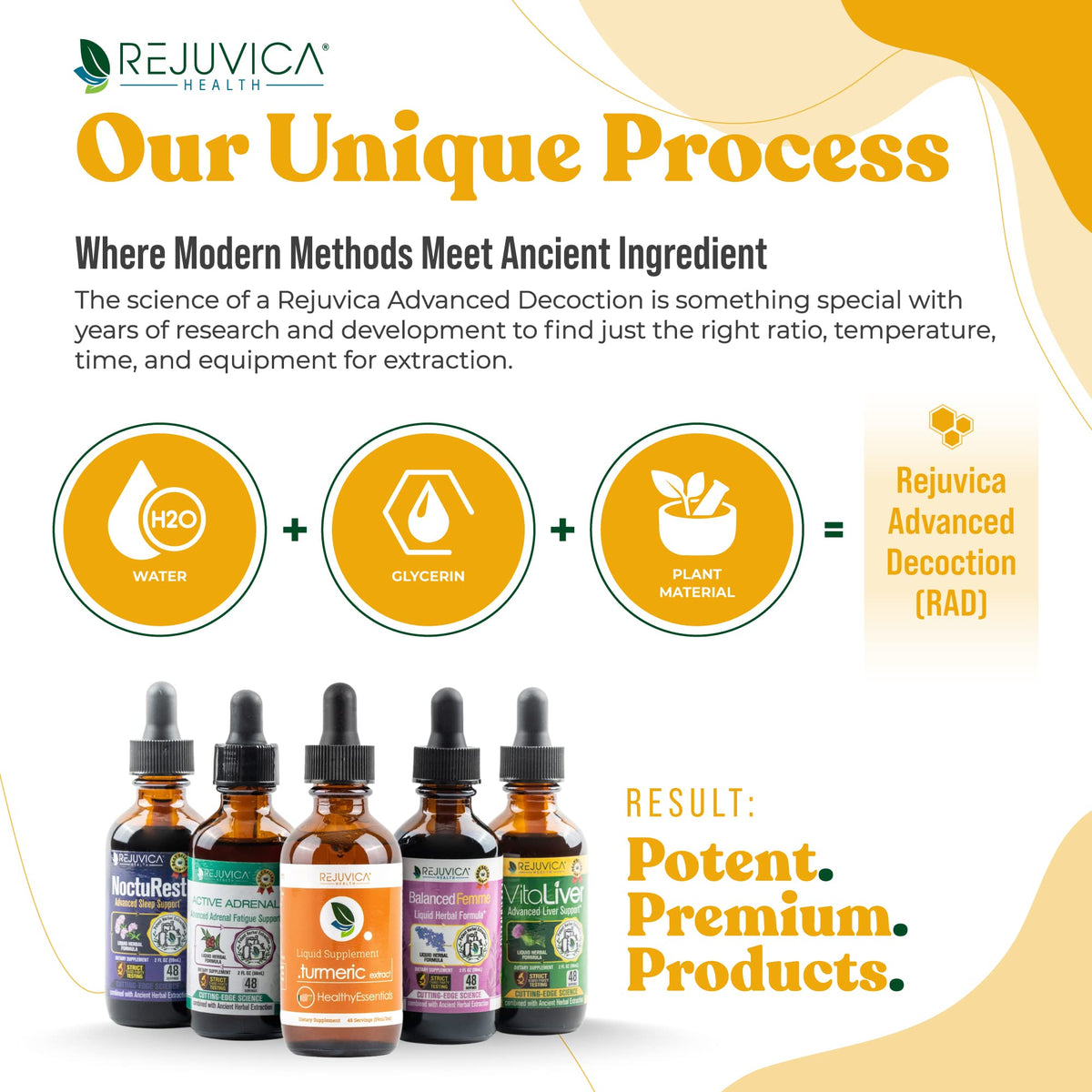 Rejuvica Health Turmeric Root Extract Liquid with Curcumin - 2 Fl Oz - image 4