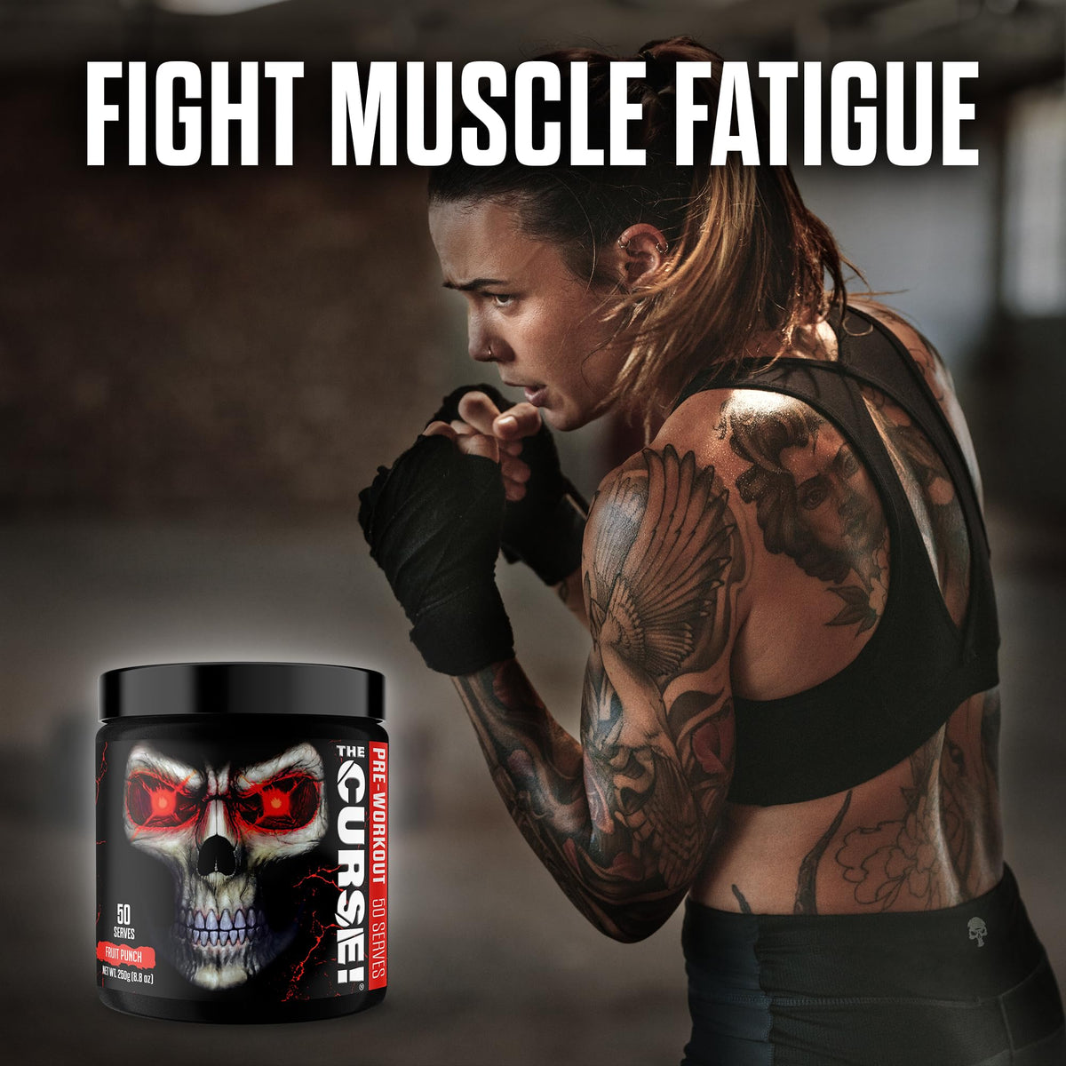 JNX SPORTS The Curse! Pre Workout Powder for Men & Women