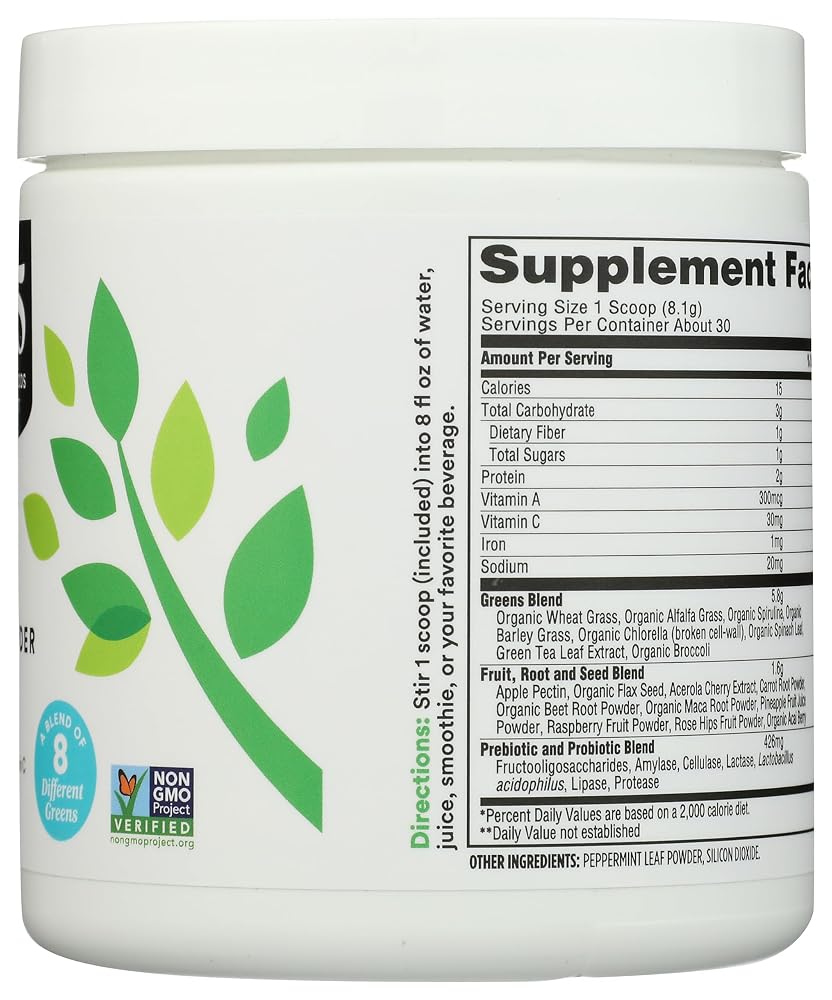 365 by Whole Foods Market Daily Greens Powder - 8.6 oz - image 5