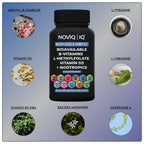 NOVIQ 11-in-1 Methylated B-Complex Supplement + Nootropics - 60 Capsules - image 7