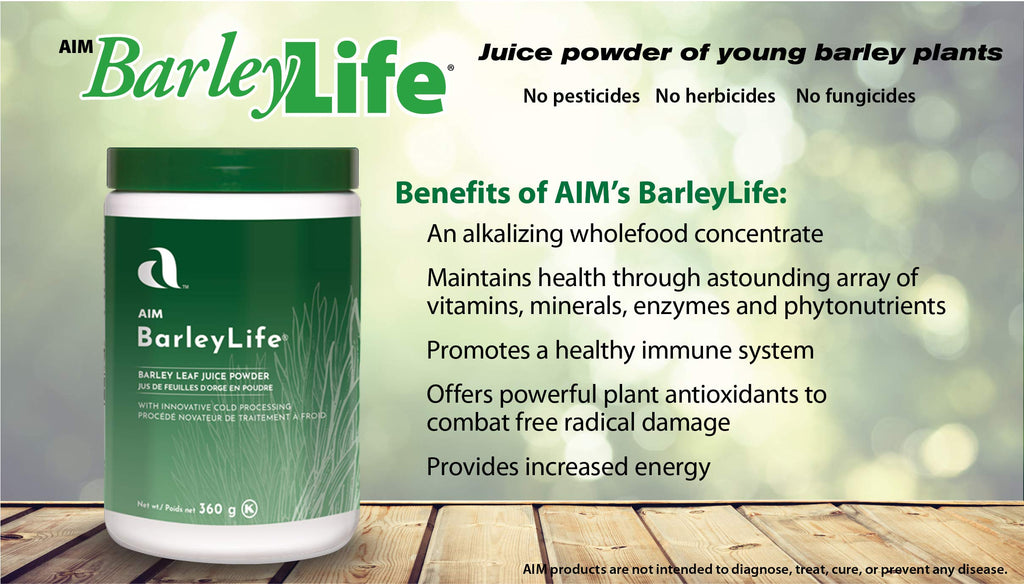 AIM International BarleyLife Barley Grass Powder - 12.7 oz - image 3