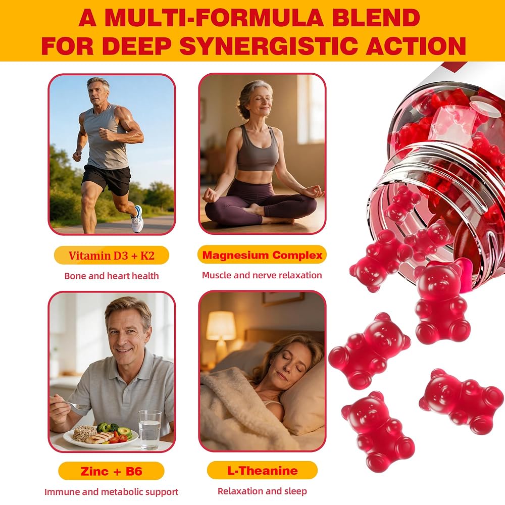 Ynlljmdw Magnesium Taurate Gummies