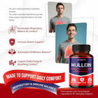 AUMETO Advanced Mullein 8-in-1 with Quercetin & Eucalyptus - 150 Capsules - image 3