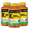 Mason Natural Vitamin K2 100 mcg with Calcium - 300 Tablets