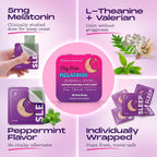 HOLY STRIPS Adult Melatonin Oral Strips for Sleep - 30 Strips - image 4