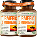 Vimerson Health Moringa Capsules 4:1 Extract with Organic Turmeric