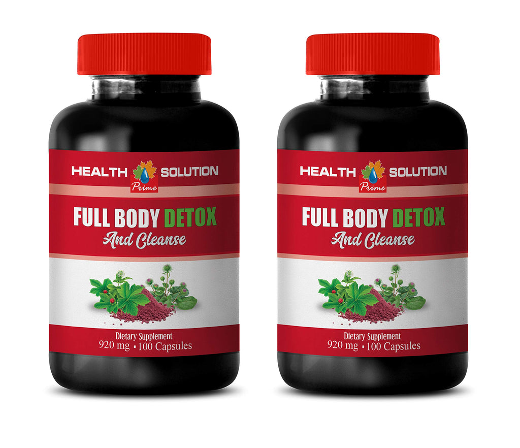 Health Solution Prime Body Detox and Cleanse - 200 Capsules