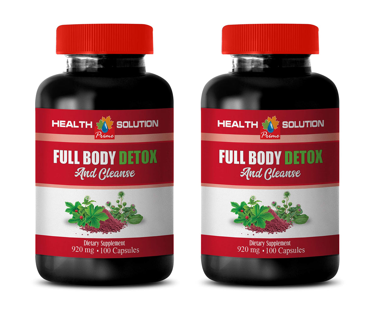 Health Solution Prime Body Detox and Cleanse - 200 Capsules
