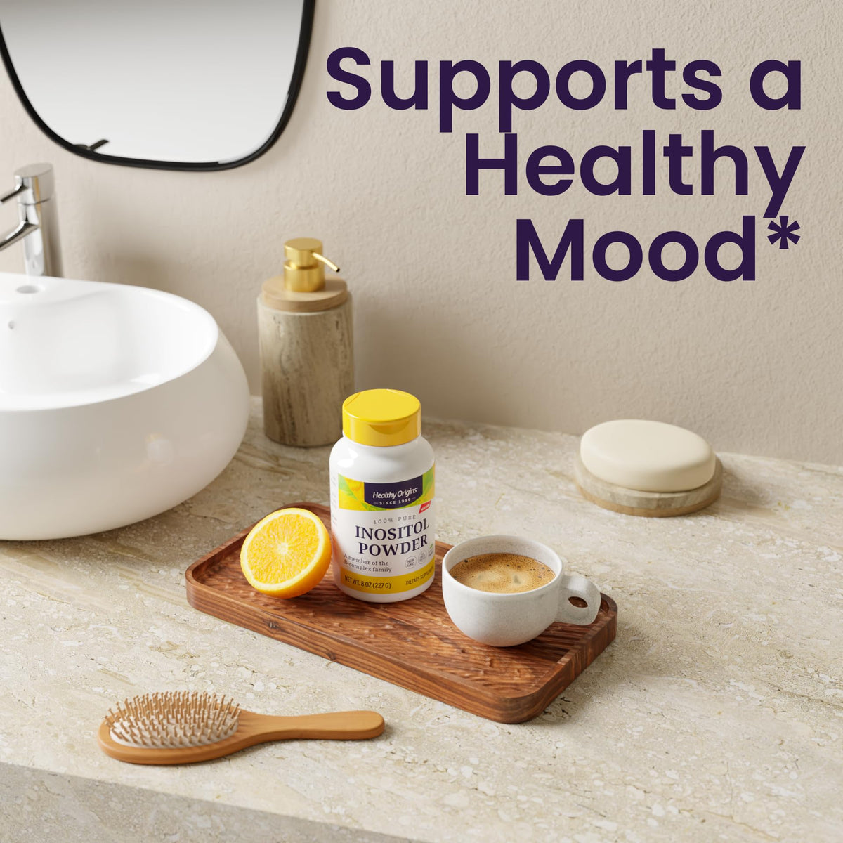 Healthy Origins Inositol Powder Vitamin B8 - 454g - image 4