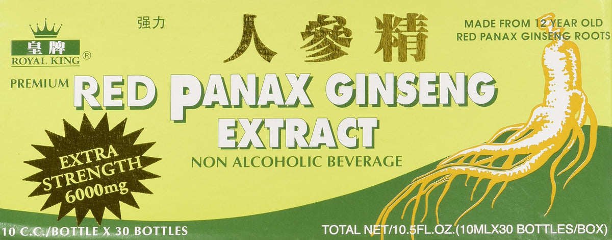 Royal King Red Panax Ginseng Extract 6000mg - 30 Vials - image 2