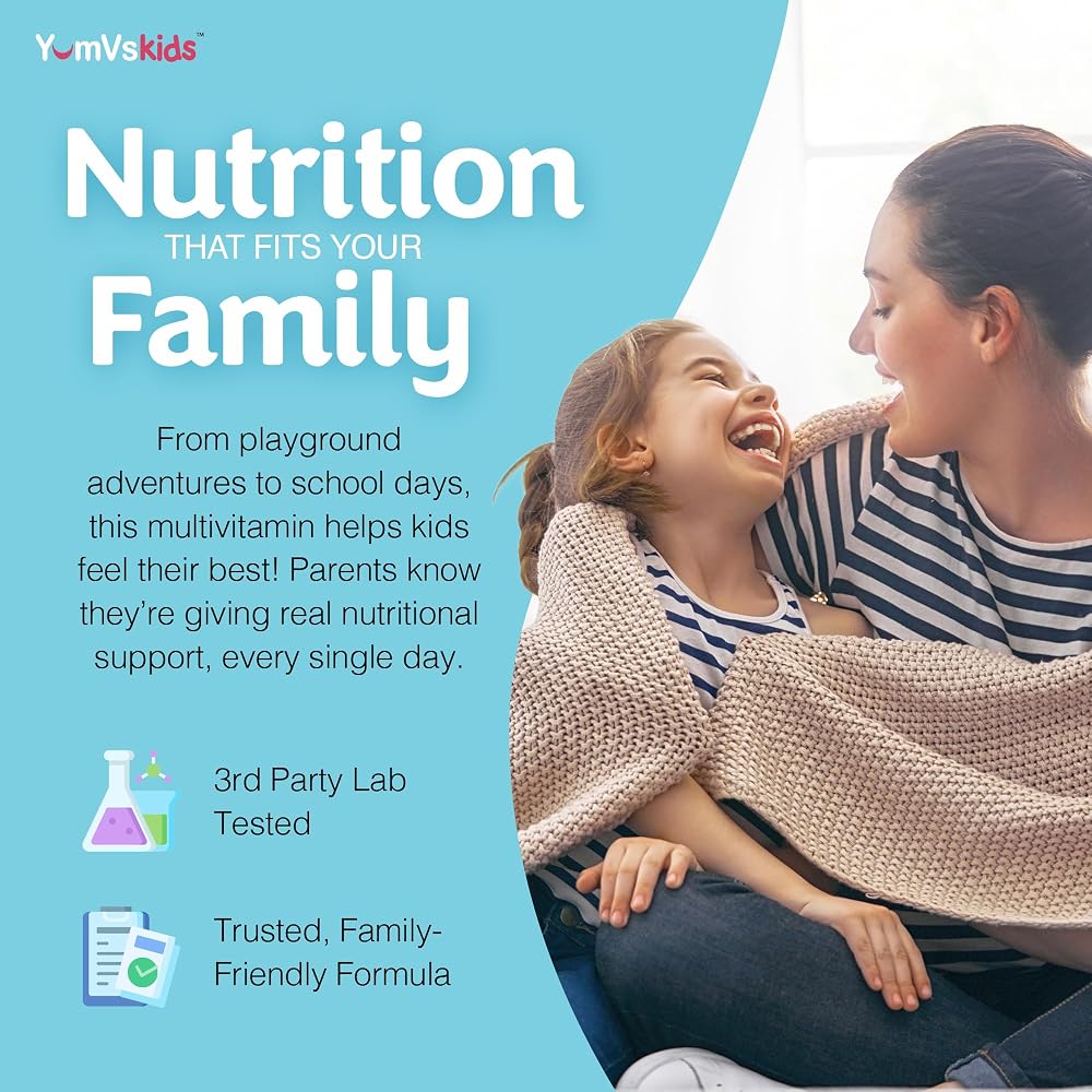 YUM-V'S Kids Multivitamin with Iron, 21 Vitamins & Minerals - 120 Chewables - image 6