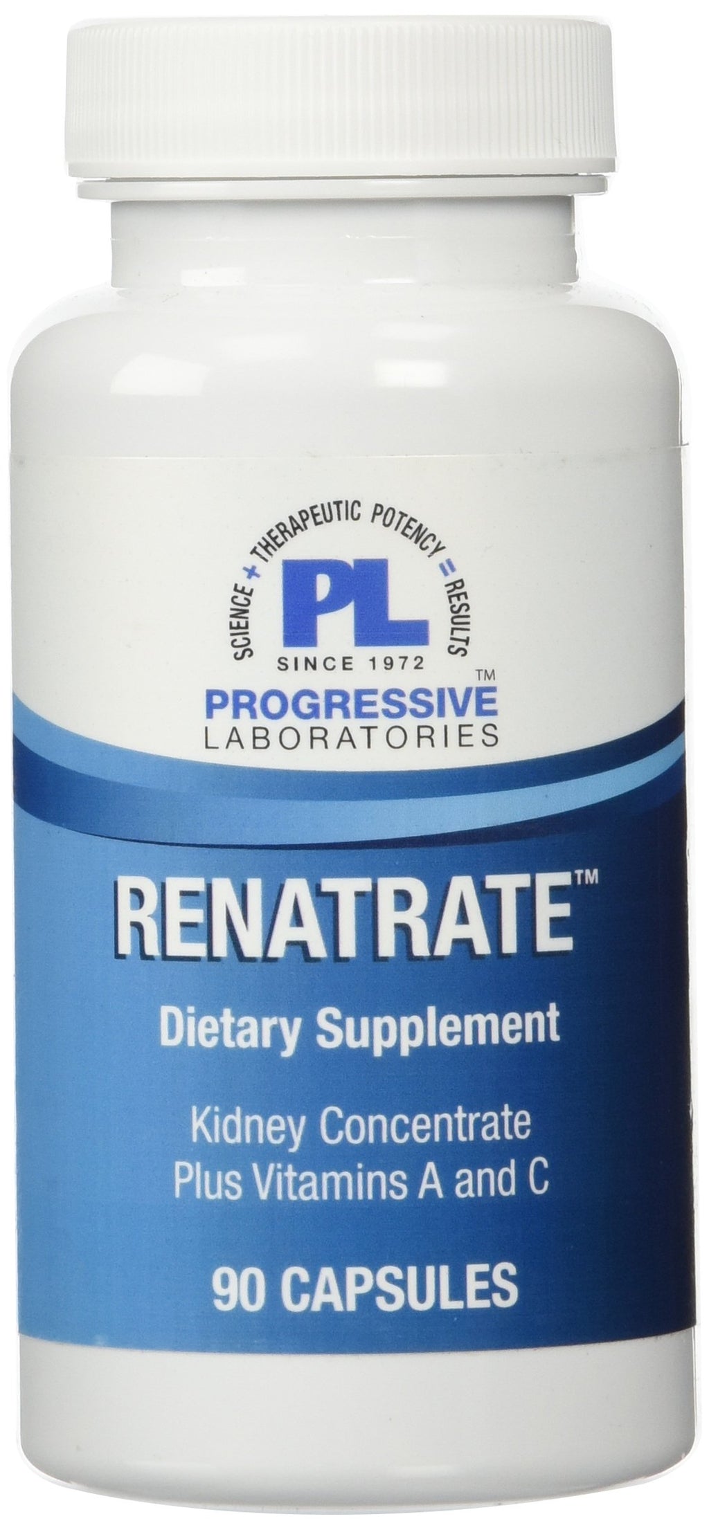 Progressive Laboratories Renatrate Supplement - 90 Capsules