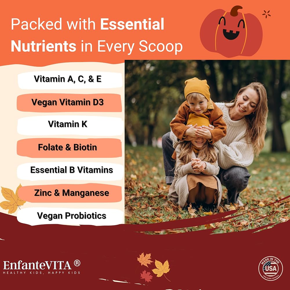 EnfanteVITA All in One Kids Multivitamin Powder Immune Support - 90 Day - image 3